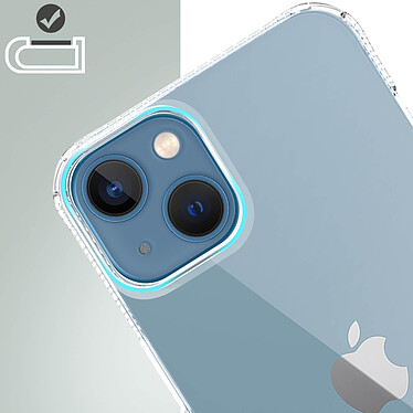 Avis Itskins Coque pour iPhone 13 Mini Renforcée Anti-chutes 2m  Transparent