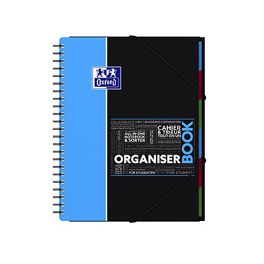 Acheter OXFORD Cahier Trieur OrganiserBook connecté Scribzee 160p Séyès A4+ Coloris Aléatoire