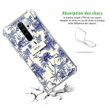 Avis LaCoqueFrançaise Coque Xiaomi Redmi Note 8 Pro Silicone antichocs Solides coins renforcés  transparente Motif Botanic Rêve