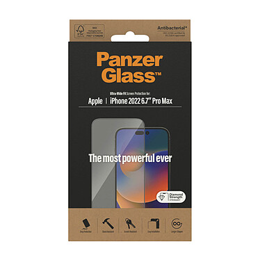 Acheter PanzerGlass Verre de protection Cristal Clear pour iPhone 14 Pro Max