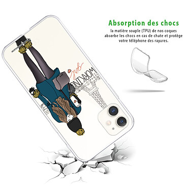 Avis LaCoqueFrançaise Coque iPhone 11 360 intégrale transparente Motif Working girl Tendance