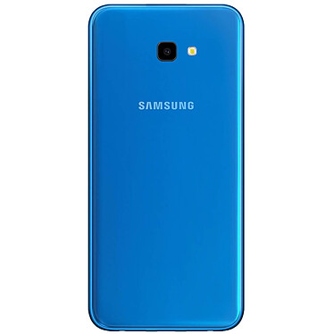 Clappio Cache batterie Samsung Galaxy J4 Plus Façade arrière de remplacement bleu pas cher