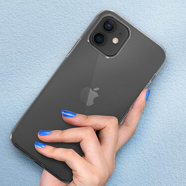 Acheter Avizar Coque iPhone 12 Mini Silicone Gel Souple Antichoc Ultra-fine 2mm Transparent