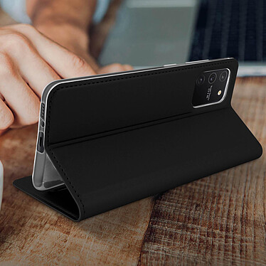 Dux Ducis Housse pour Galaxy S10 Lite avec Porte-carte Support Vidéo  Noir pas cher