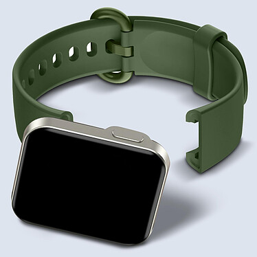 Acheter Avizar Bracelet pour Xiaomi Mi Watch Lite / Redmi Watch Silicone Soft touch Premium Vert Foncé Ajustable par Boucle Ardillon