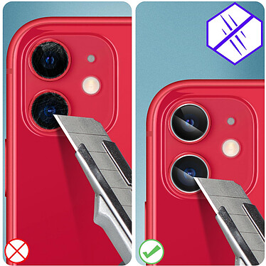 Avis Avizar 2x Films Protection Caméra Apple iPhone 11 Verre Trempé Anti-trace Transparent