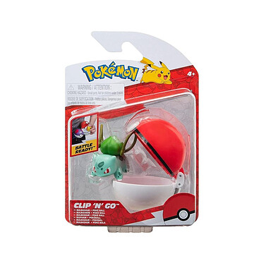 Acheter Pokémon - Clip'n'Go Poké Balls Bulbizarre & Poké Ball