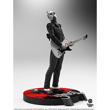 Avis Ghost - Statuette Rock Iconz Nameless Ghoul (White Guitar) Limited Edition 22 cm