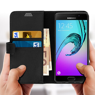 Avis Avizar Étui Samsung Galaxy A5 2016 avec coque interne en silicone gel sur mesure - Noir