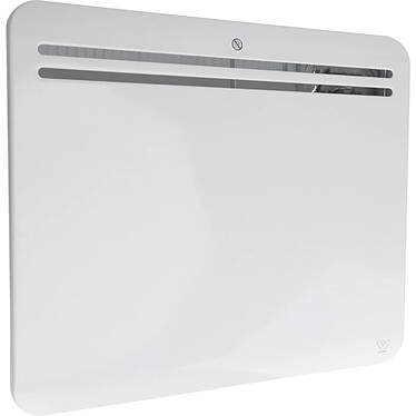 Chauffage connecté Wifi inertie sèche fonte - blanc - 750W - Voltman