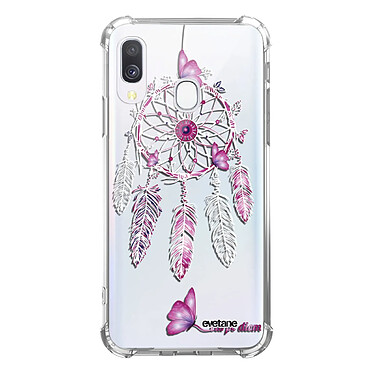 Evetane Coque Samsung Galaxy A40 anti-choc souple angles renforcés transparente Motif Carpe diem