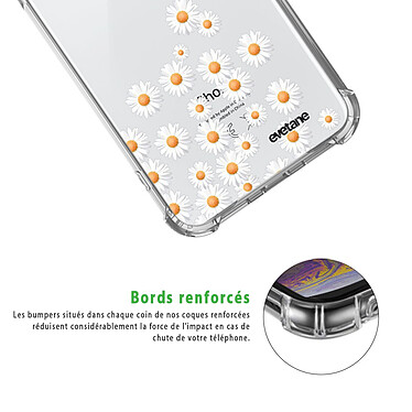 Acheter Evetane Coque iPhone 7/8/ iPhone SE 2020 anti-choc souple angles renforcés transparente Motif Marguerite
