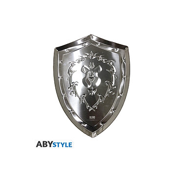 Avis World of Warcraft - Plaque métal Bouclier Alliance (26x35)