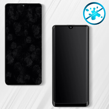 Acheter Avizar Vitre Samsung Galaxy A32 Verre Trempé 9H Biseauté Transparent / Noir