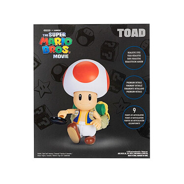 Super Mario Bros. le film - Figurine Toad 13 cm pas cher