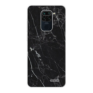 Evetane Coque Xiaomi Redmi Note 9 360 intégrale transparente Motif Marbre noir Tendance