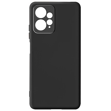 Avizar Coque pour Xiaomi Redmi Note 12 4G Silicone Semi-rigide Finition Douce au Toucher Fine  Noir