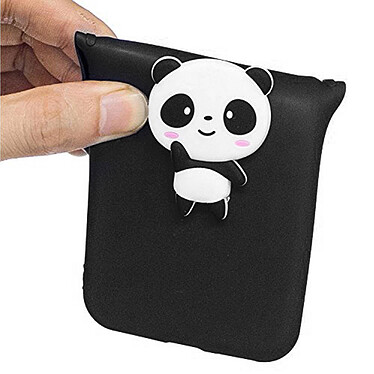 Avizar Coque Huawei P20 Lite Design Panda 3D Protection Souple Flexible - Noir pas cher