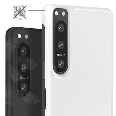 Avis Avizar Coque pour Sony Xperia 1 VI Polycarbonate Anti-traces Blanc