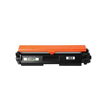 COMETE - 30X - 1 Toner Compatible HP 30X CF230X (30A CF230A) pour Imprimante HP - Noir - Marque française