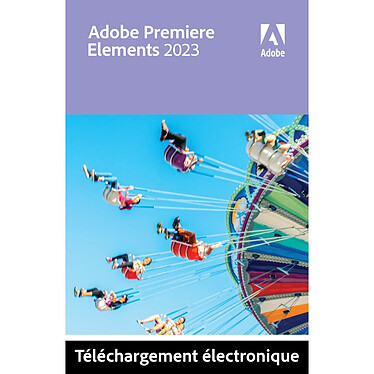 Adobe Premiere Elements 2023 - Licence perpétuelle - 2 PC - A télécharger