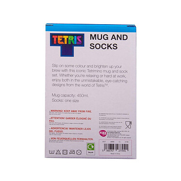 Acheter Tetris - Set Mug et chaussettes Tetriminos