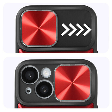 Acheter Avizar Coque MagSafe pour iPhone 15 Protection Caméra intégrée  Rouge