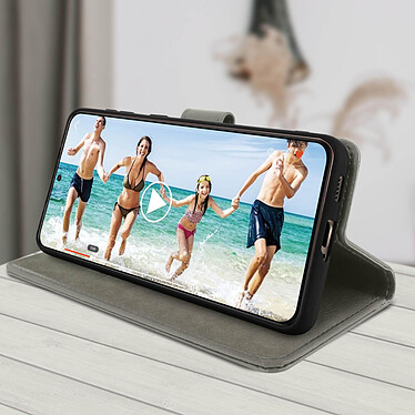Acheter Avizar Étui pour Samsung Galaxy S21 Clapet Portefeuille Support Vidéo  Gris