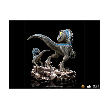 Jurassic World Le Monde d'après - Figurine Mini Co. PVC Blue and Beta 13 cm pas cher