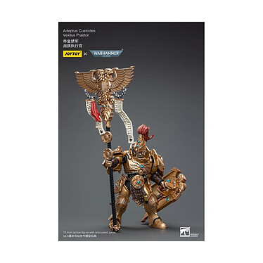 Warhammer 40k - Figurine 1/18 Adeptus Custodes Vexilus Praetor pas cher