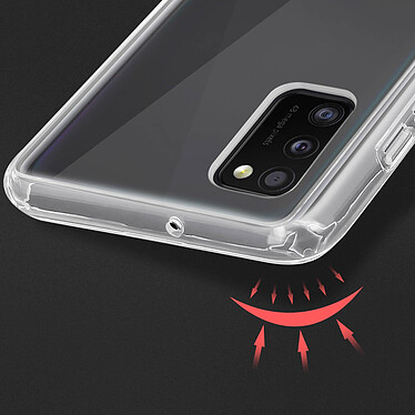 Acheter Force Case Coque pour Samsung Galaxy A41 Système Tryax Anti-chutes 1m  Pure Transparent