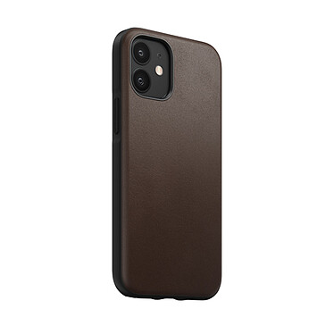 Coque Nomad Rugged Case Compatible avec le MagSafe pour iPhone 12 Mini Marron-MARRON pas cher