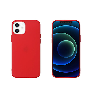 Avis Myway Coque pour iPhone 12 mini COLORED Souple en TPU Rouge