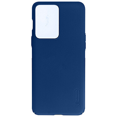 Nillkin Coque pour OnePlus Nord 2T 5G Rigide Finition Mate Super Frosted Shield bleu
