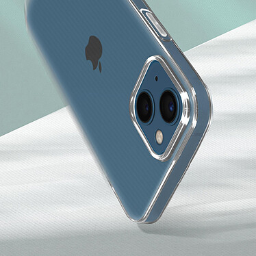 Avis Avizar Coque iPhone 13 Mini Silicone & Film Verre Trempé 9H Transparent