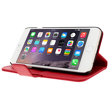 Acheter Avizar Étui iPhone 6 Plus/6s Plus avec coque interne en silicone gel sur mesure - Rouge