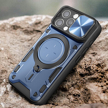 Avis Avizar Coque MagSafe pour iPhone 15 Pro Max Protection Caméra intégrée  Bleu