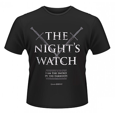 Le Trône de fer - T-Shirt The Night Watch - Taille M