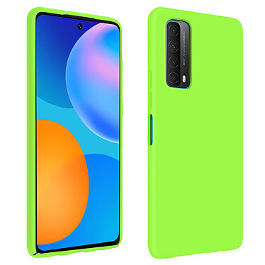 Avizar Coque Huawei P smart 2021 Silicone Gel Souple Finition Soft Touch Vert