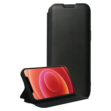 Myway Étui Folio pour Samsung Galaxy S22 Plus Fonction Stand Noir