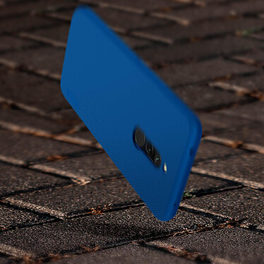 Acheter Nillkin Coque pour Xiaomi Redmi 8 / 8A Rigide Support Super Frosted Shield  Bleu foncé