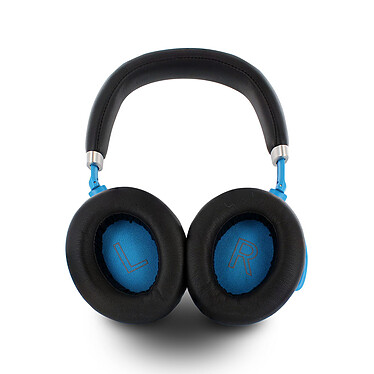 Avis Powerade 480189 - Casque audio à réduction de bruit active ANC avec bluetooth aptX - noir et bleu cyan