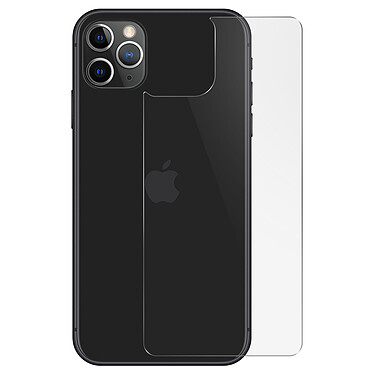 Avizar Film Arrière Apple iPhone 11 Pro Max Verre Trempé 9H Bords Biseautés Transparent