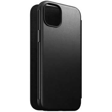 Nomad Folio Modern Cuir pour iPhone 15 Plus Noir pas cher