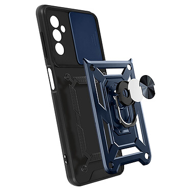 Avis Avizar Coque Samsung Galaxy M52 5G avec Cache caméra et Bague Support Vidéo Bleu