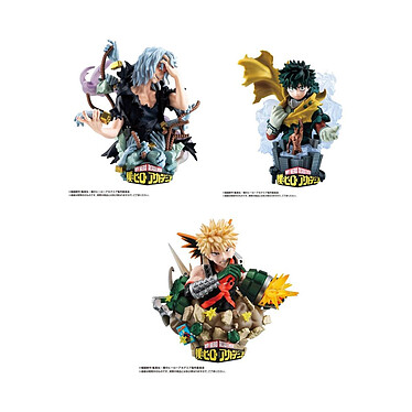 My Hero Academia Petitrama EX Series - Pack 3 trading figures Type-Decision 9 cm
