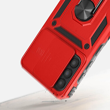 Acheter Avizar Coque pour Samsung Galaxy A54 5G avec Cache caméra et Bague Support Vidéo  Rouge