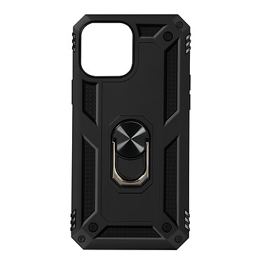 Avizar Coque iPhone 13 Pro Max Antichoc Hybride Bague Support Vidéo noir