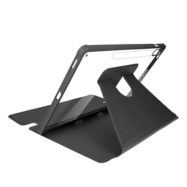 Avizar Housse pour Samsung Galaxy Tab S9 FE Plus Support Rotatif 360° Noir