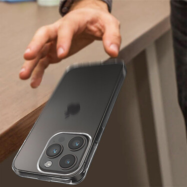 Avizar Coque pour iPhone 14 Pro Silicone Gel Souple Flexible Ultra-fine 0.3mm  Transparent pas cher